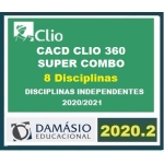 Diplomacia Clio CACD 360 - SUPER COMBO 8 Disciplinas (2020-2021) - Carreiras Internacionais